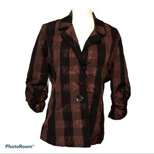 Women’s Jacket Cheryl Nash Windridge Blazer Jacket Size L